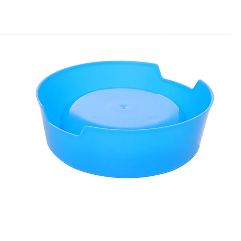 Practical Colorful Round Travel Bowl
