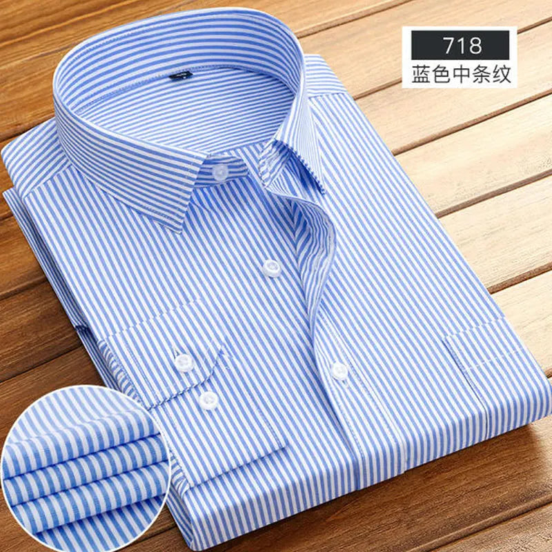 Breathable Smart Casual Shirt Men