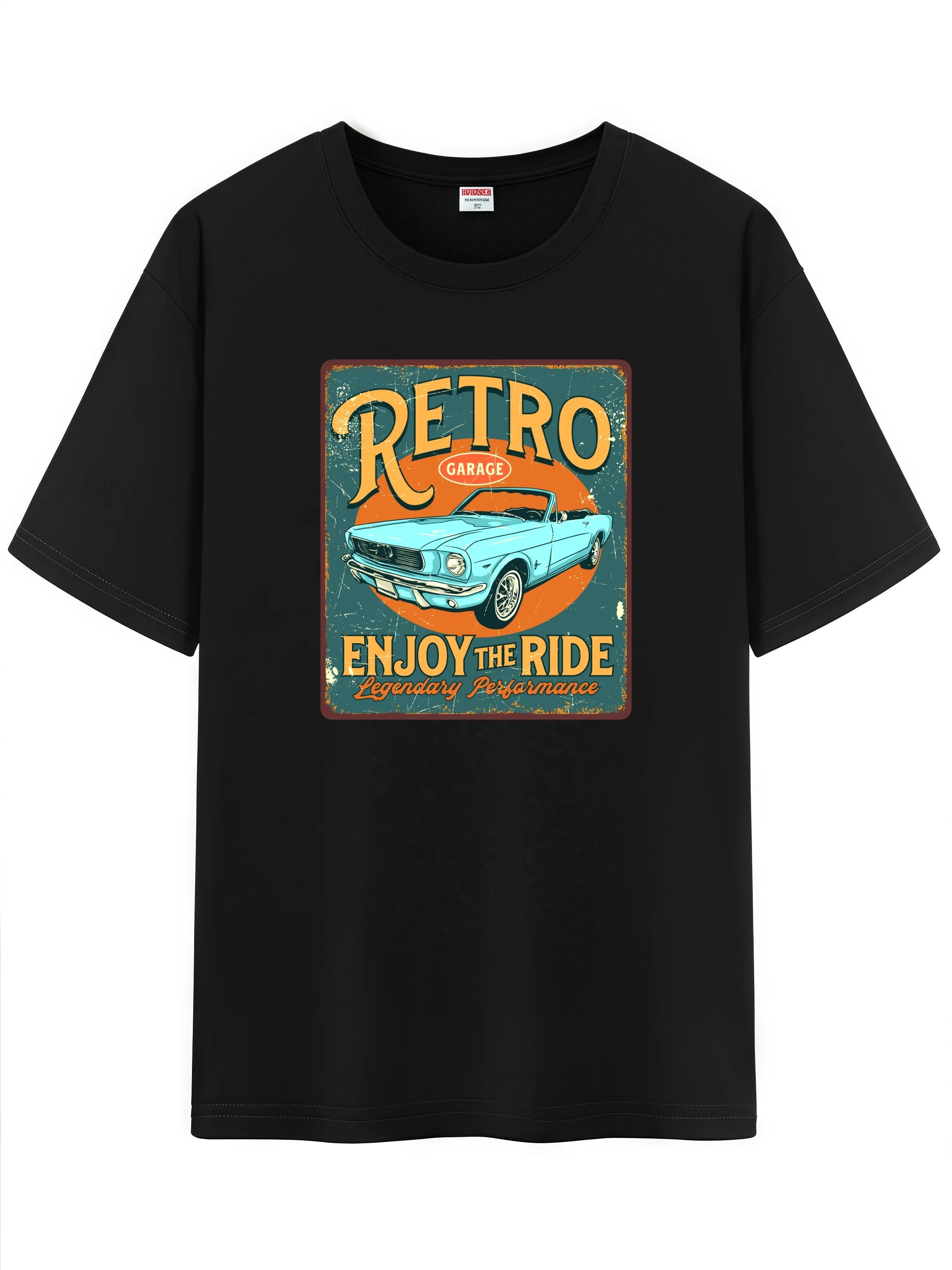 Retro Cartoon Graphic Crew Tee