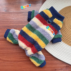 Pet Dog Clothes Soft Warm Fleece Dogs Jumpsuits Pet Clothing for Small Dogs Puppy Cats Clothes Chihuahua Yorkshire Costume Coat