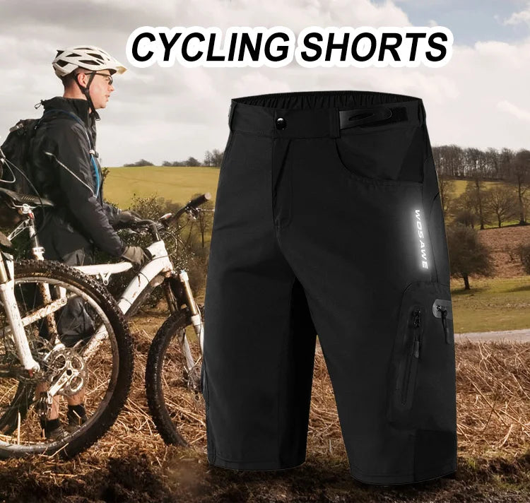 WOSAWE Shorts Motocross Racing Moto MTB Downhill Bicycle Mountain Bike Summer Short Pants