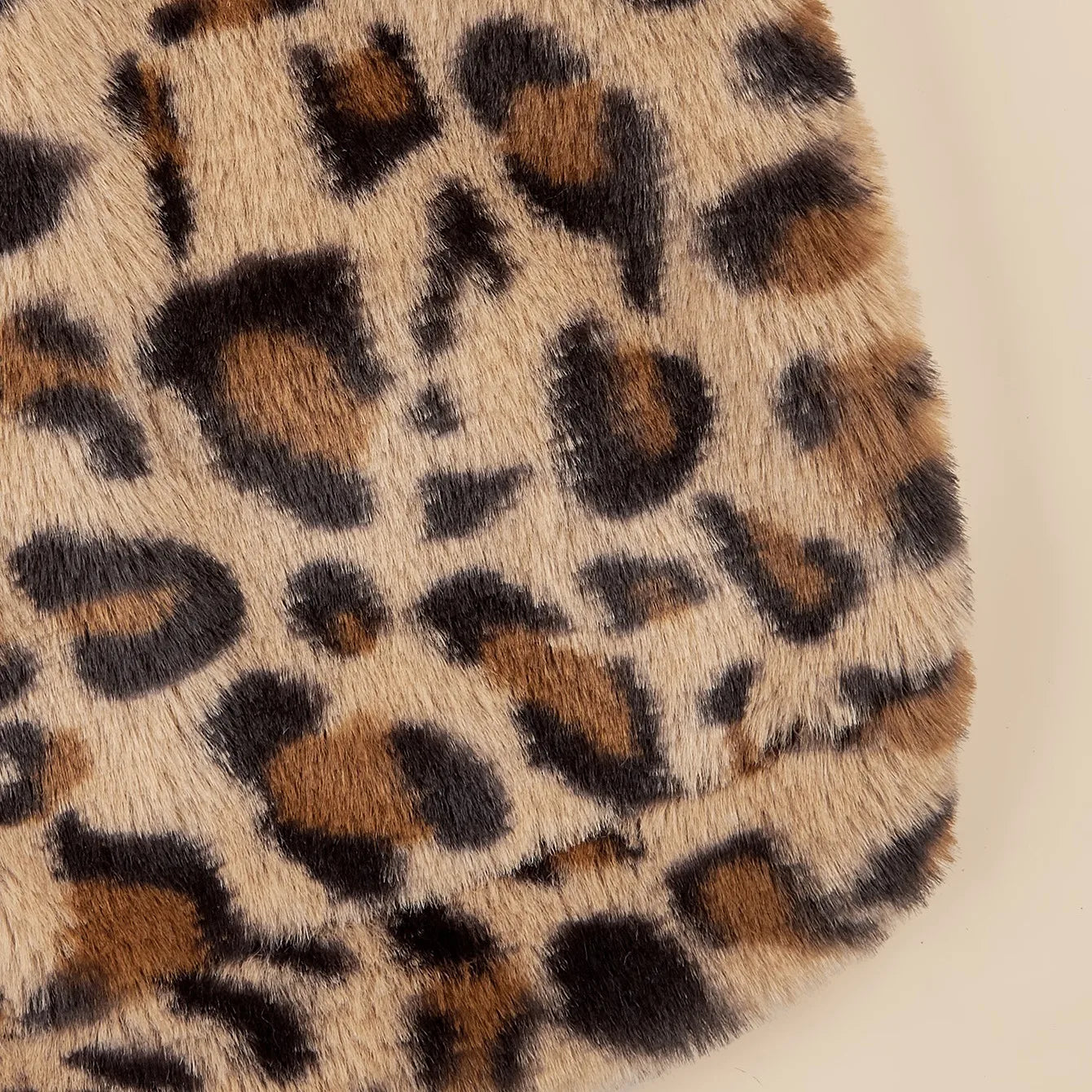 Plush Leopard Ear Dog Hoodie