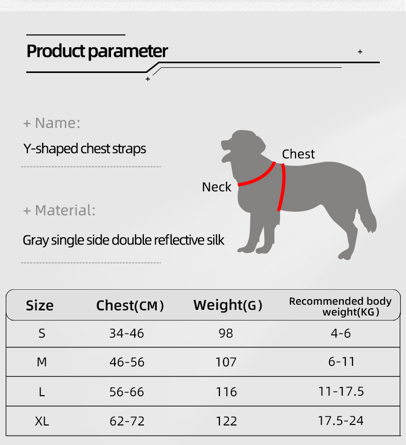 No-Pull Reflective Vest Harness