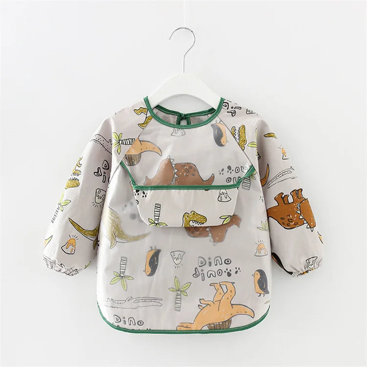 Waterproof Long Sleeve Baby Bib