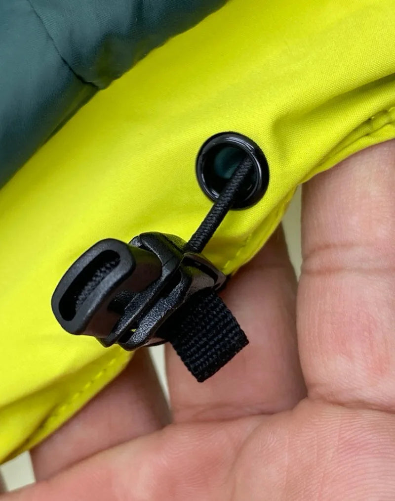 Color Blocked Outdoor Down Jacket