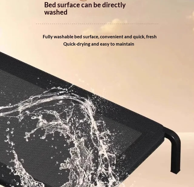 Elevated Dog Bed All Season Outdoor Indoor Waterproof Chew Proof Raised Pet Cot Large Small Dogs Dog Beds Pet Accessories
