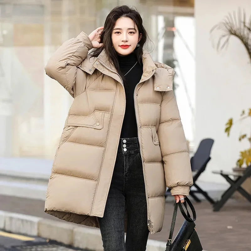Warm Hooded Winter Padded Jacket