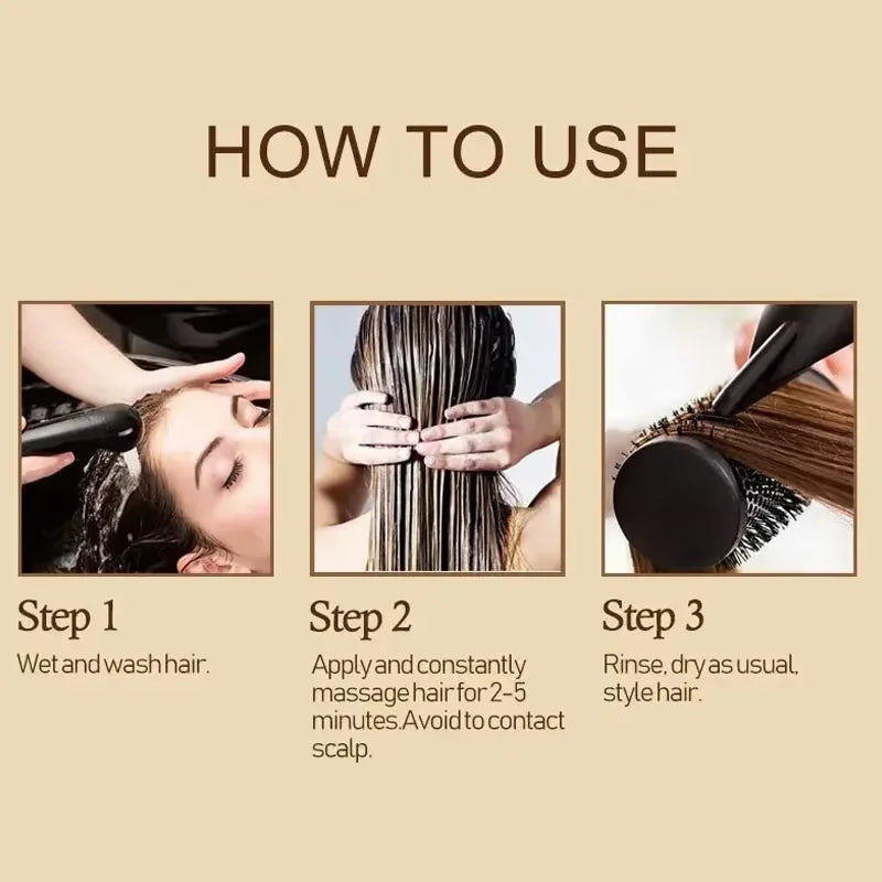 Caviar Keratin Hair Mask 5 Seconds Repair Damaged Frizzy Hairs Soft Smooth Shiny Nutrition Deep Moisturize Nourishing Hair Care