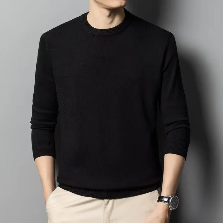 Elastic Warm Knit Pullover