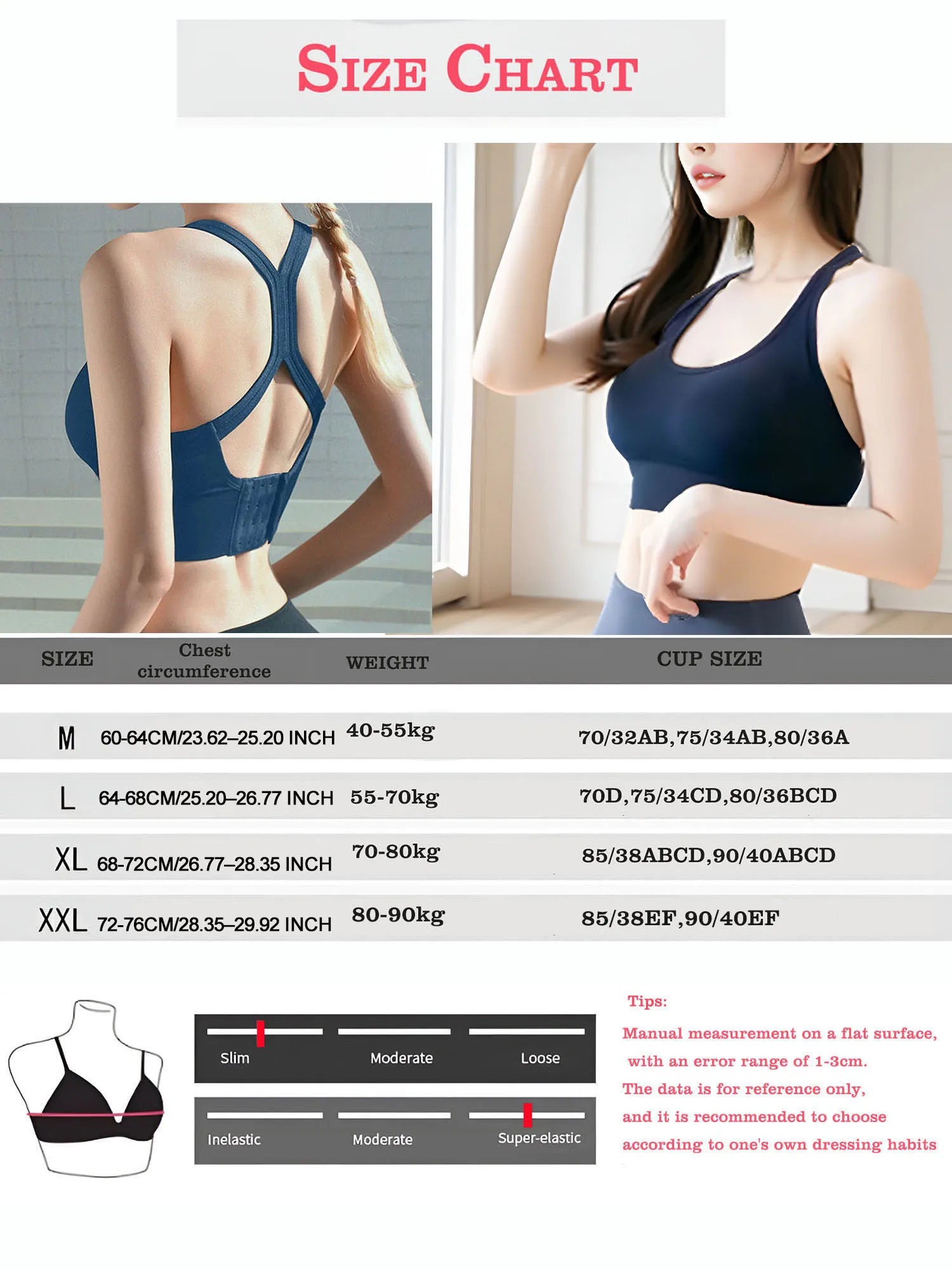 Women'S Sports Bra Without Underwire,with Cross Straps And Padding,for Yoga,Running,Fitness Activities