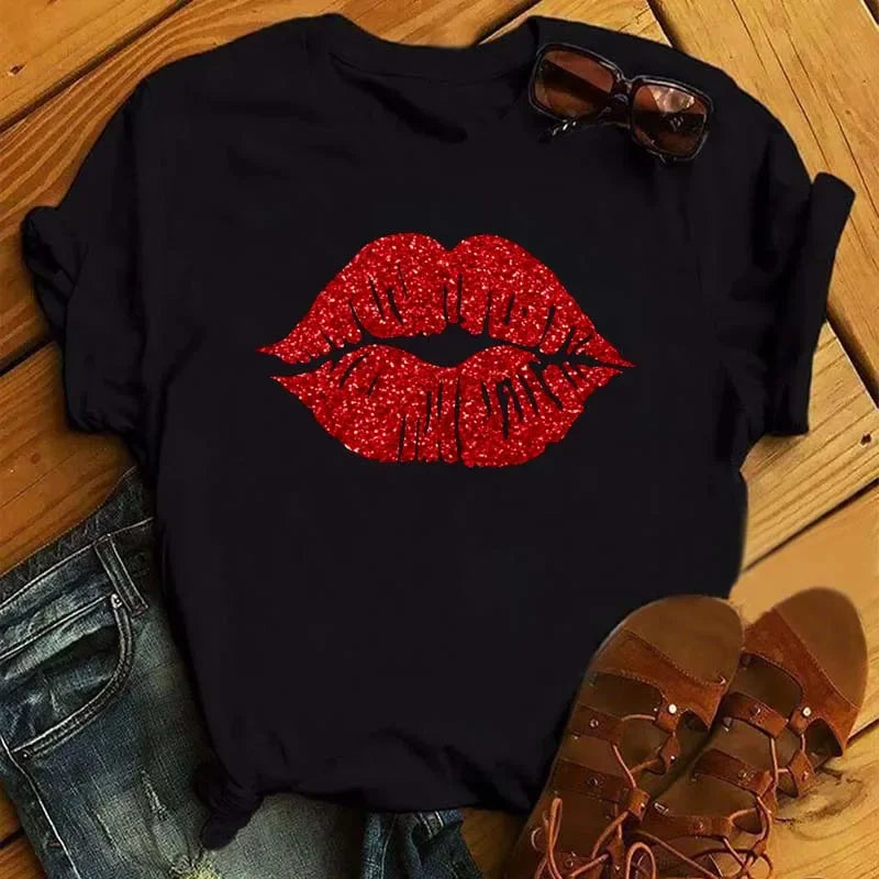 Lip Graphic Summer Tee