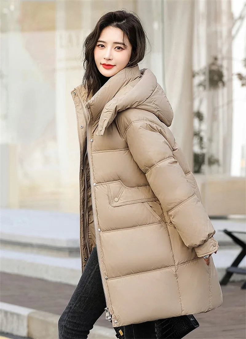 Warm Hooded Winter Padded Jacket