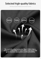 Men's 2-Piece Tracksuit Casual Sportswear Set Short Sleeve T-Shirt + Shorts Quick Dry Breathable Gym Fitness Running Outfit