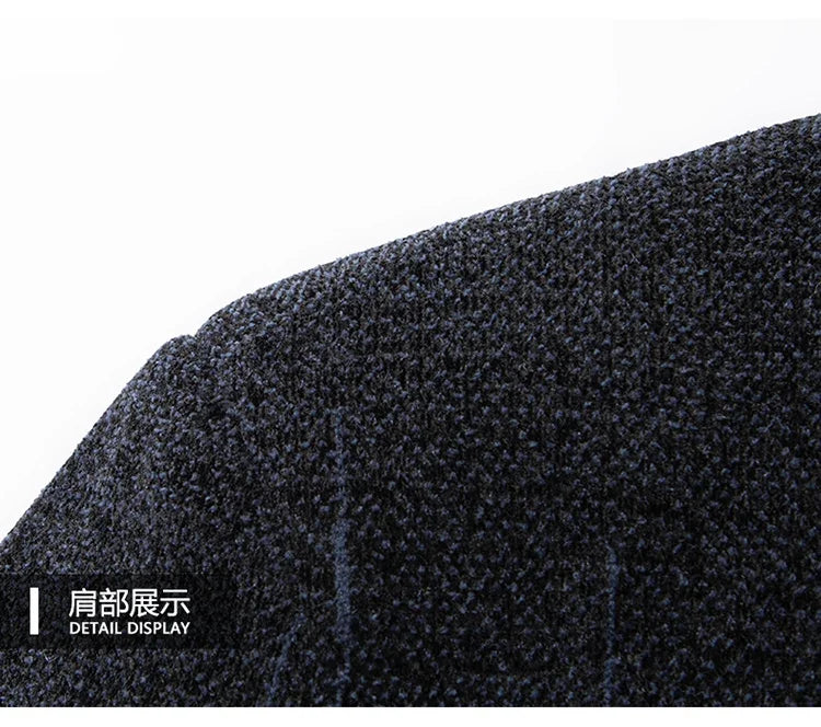 Modern Wool Blend Trench Coat