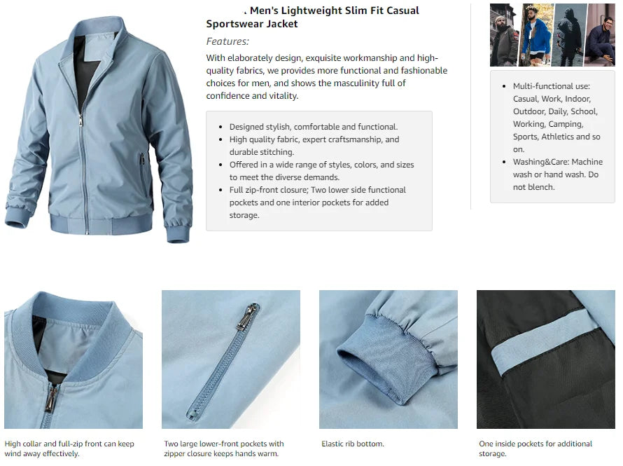 Urban Luxury Bomber Jacket