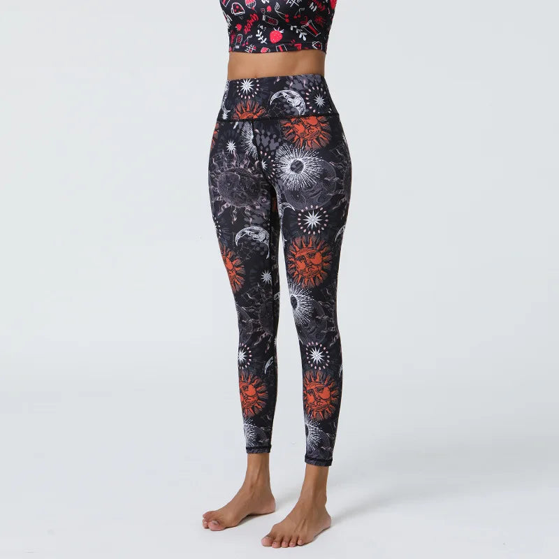 1PC Leggings Sport Women Fitness Seamless Print Yoga Pants Leggings for Fitness Running Sports Pants Fitness Slim Gym Leggings