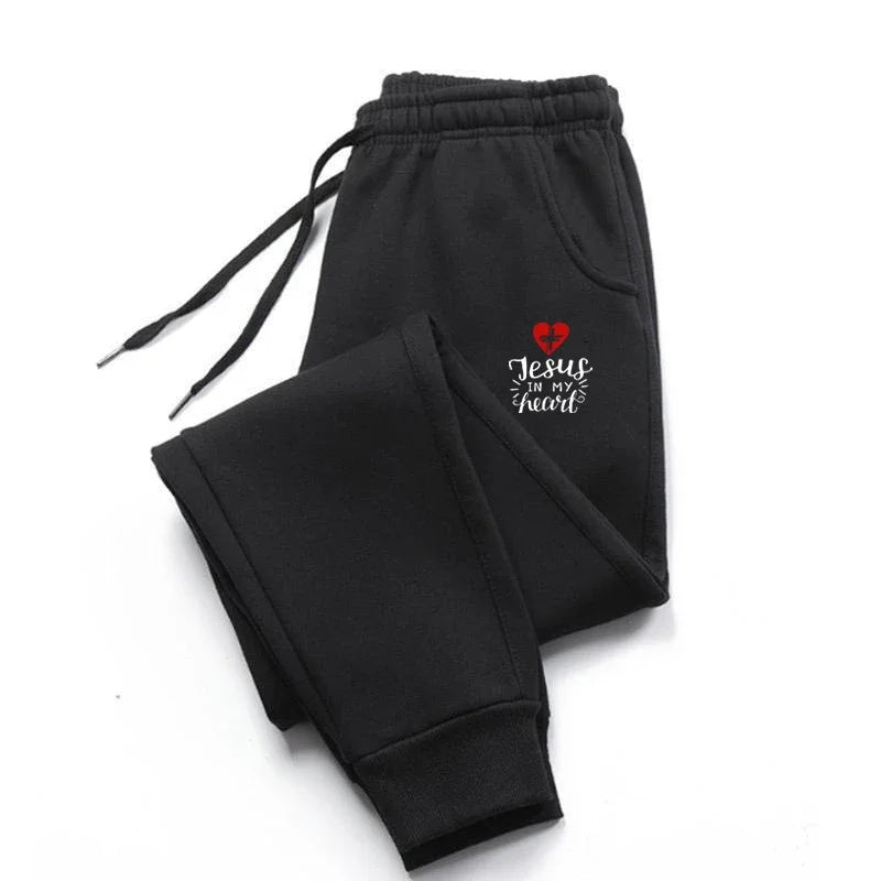 Versatile Soft Women's Sweatpants Fitness Joggers Fashion Baggy Comfortable Trousers