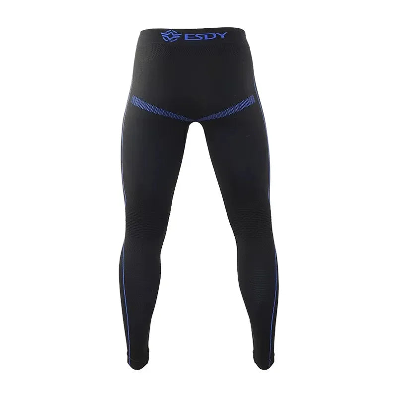 Men Sport Thermal Underwear Suits Outdoor Cycling Compression Sportswear Quick Dry Breathable Clothes Fitness Running Tracksuits