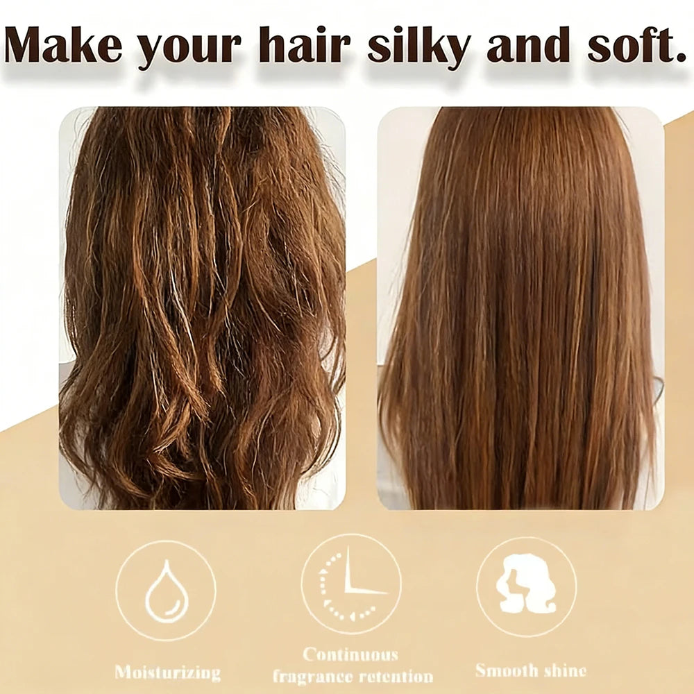 Moroccan Argan Oil Hair Serum Lightweight Hair Oil Mist For Split Ends, Frizzy Hair And Flyaways, Hair Oil Repair- Gloss Shine