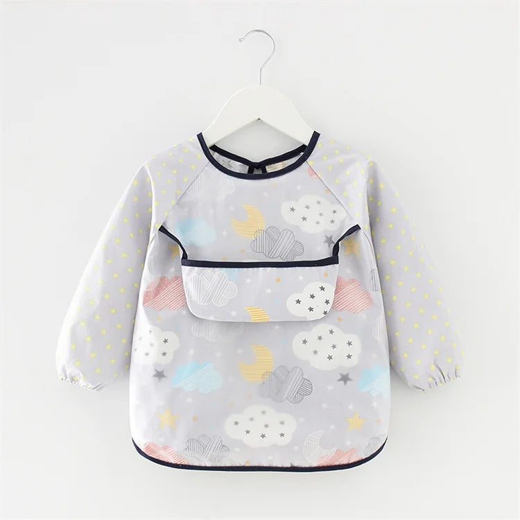 Waterproof Long Sleeve Baby Bib