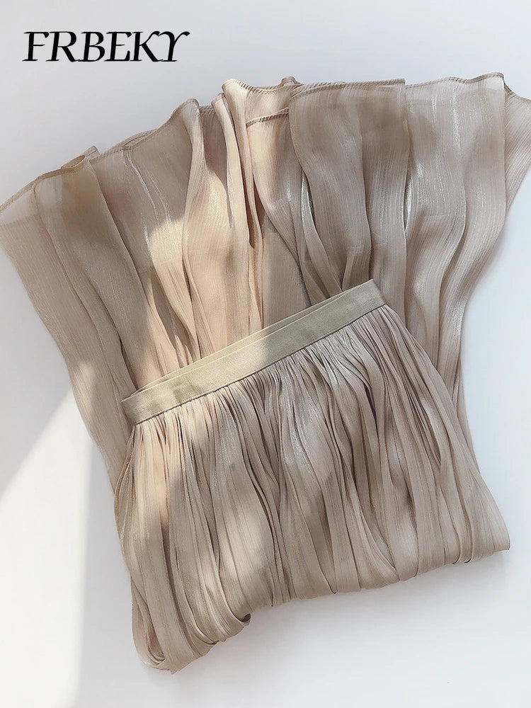 TITLE: Sophisticated Style A Line Skirt