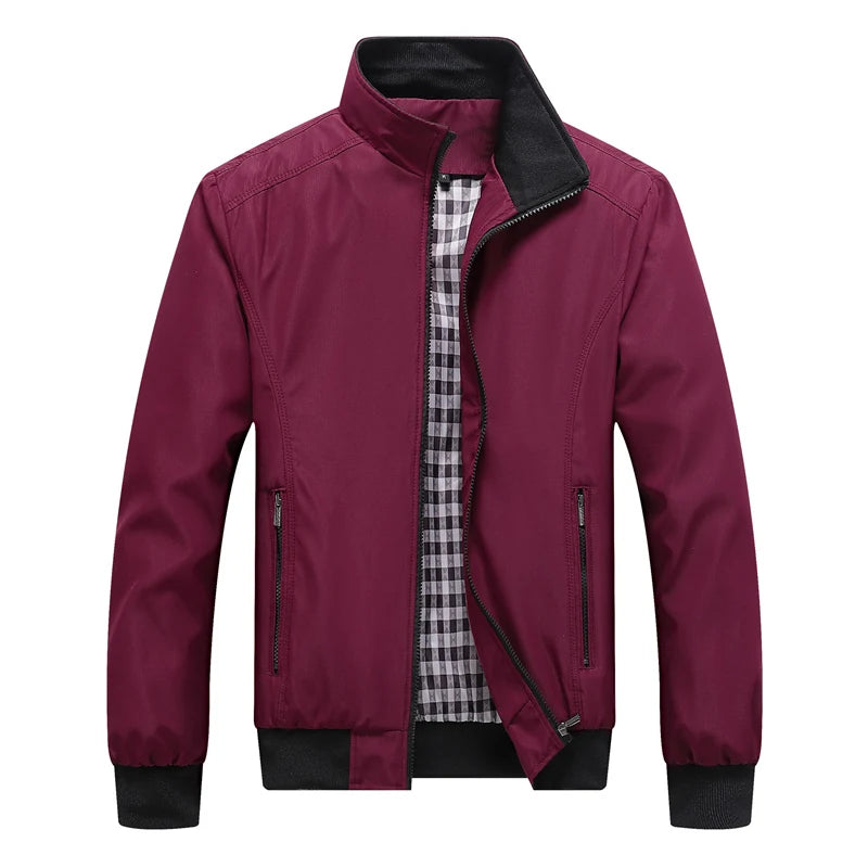 Slim Casual Bomber Travel Jacket