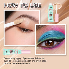 USHAS Eye primer, long-lasting makeup effect, modifies eye skin tone, enhances eye makeup color, and creates perfect eye makeup