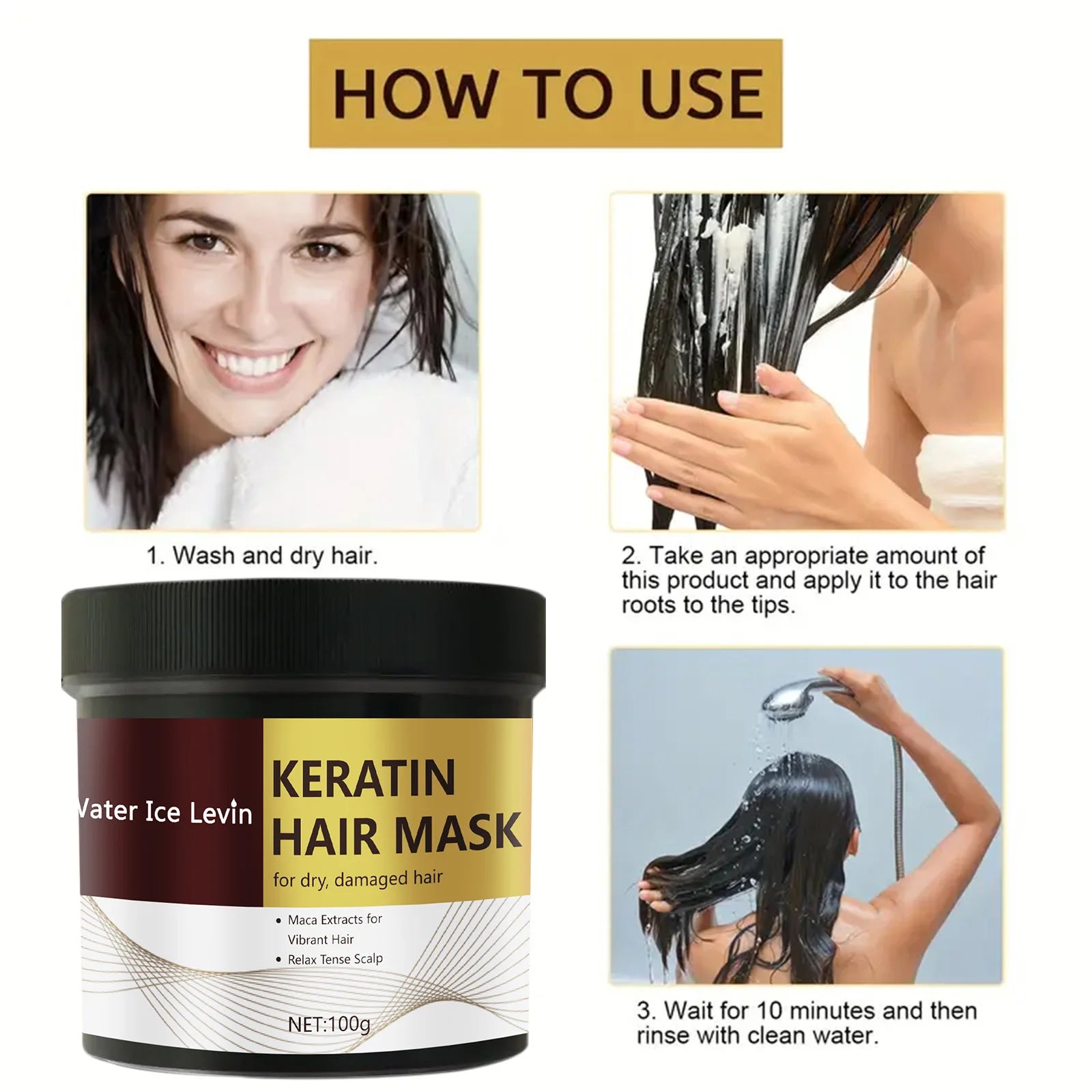 Keratin Deep Repair Hair Mask