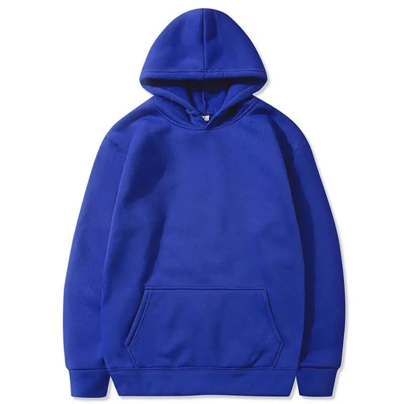 Blank Fleece Pullover Hoodies Unisex Wholesale Hip Hop 11 Color Hooded Sweatshirt Men Cheap Fashion Black Hoodie For Men