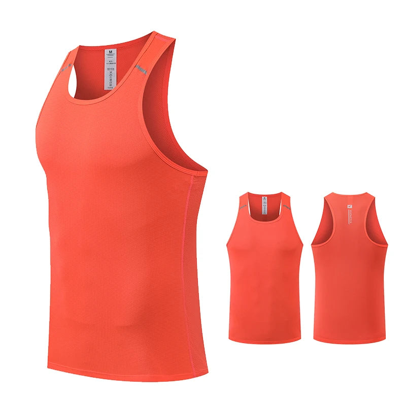 Sleeveless Athletic Fitness Training Vest