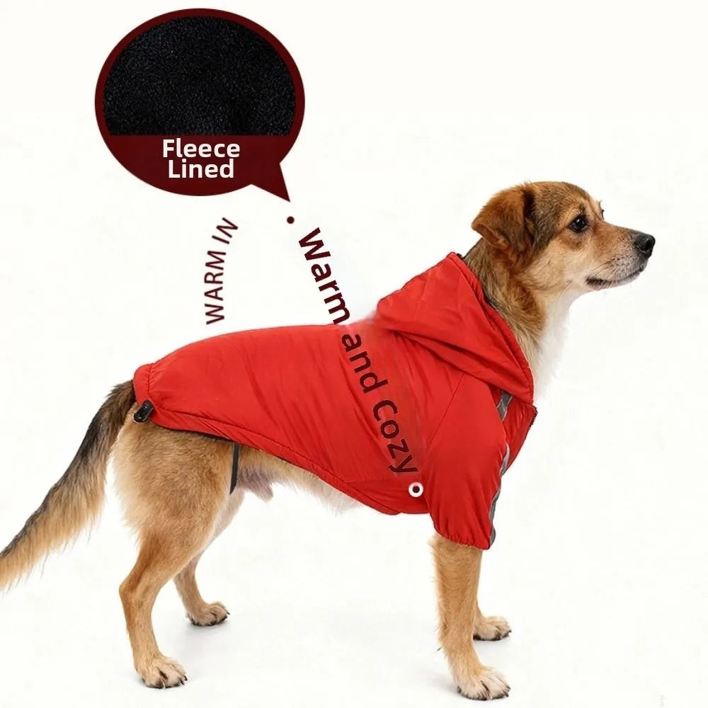 Reflective Waterproof Winter Pet Sweatshirt