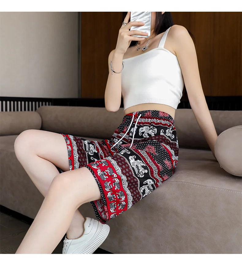 Shorts for Women's Clothing 2025 Summer New Style Trousers Home Pajamas Beach Shorts Pants