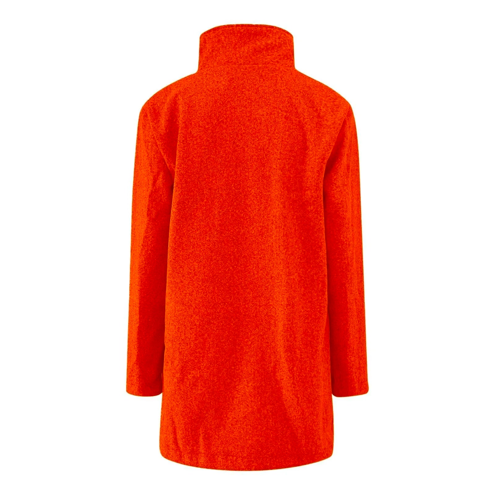 Womens Wool Cardigan Coats With Pockets Ladies Lapel Long Jacket Coat Fashion Solid Casual Winter Jackets for Women Plus Coat