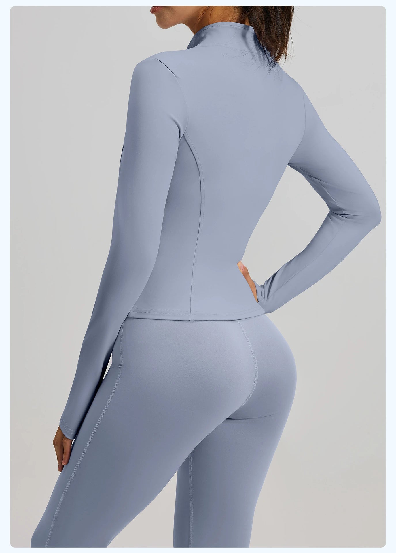 2PCS yoga suit, exercise set, gym set, women's exercise set, running exercise suit, long sleeved exercise suit, yoga suit