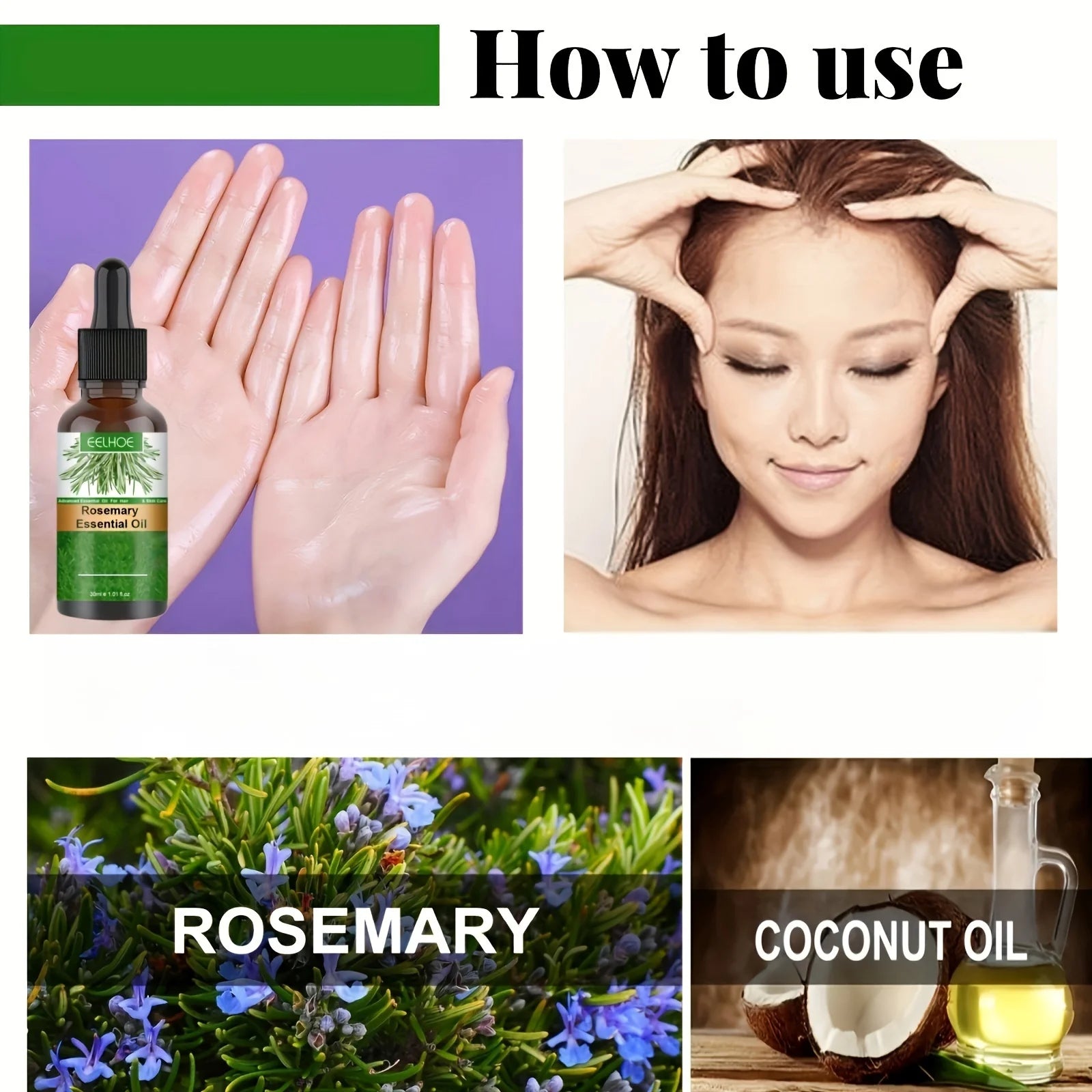 Rosemary Hair Essential Conditioning Oil