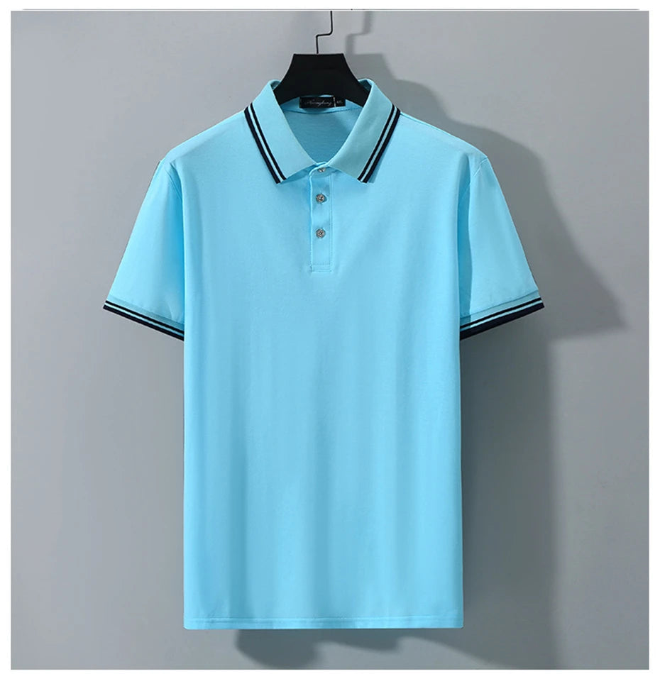 Extra Large Solid Summer Polo
