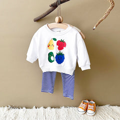 Fruit Print Baby Outfit Set