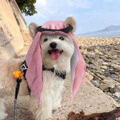 Pet Headscarf Fun Costume for Party Role Play Gathering Photo Cute Hat Pet Accessories for Small Cats Dogs Decoration Cat Hat