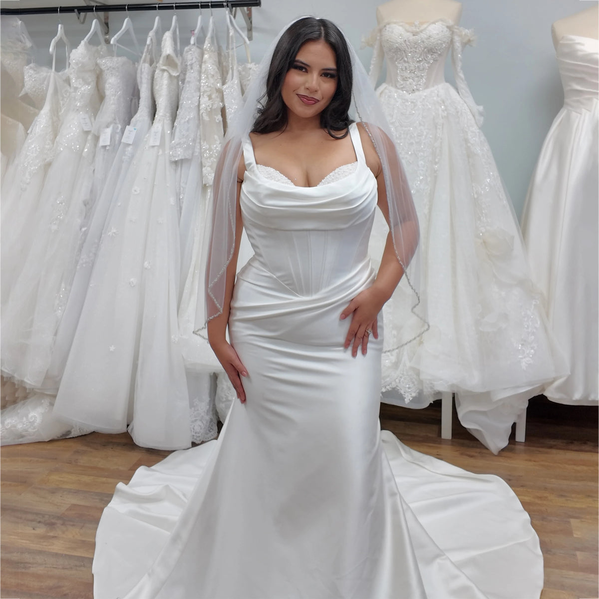 Sexy Wedding Dresses For Women Simple vestido de noiva vintage To measures Spaghetti Strap Elegant vestidos de novia Customized