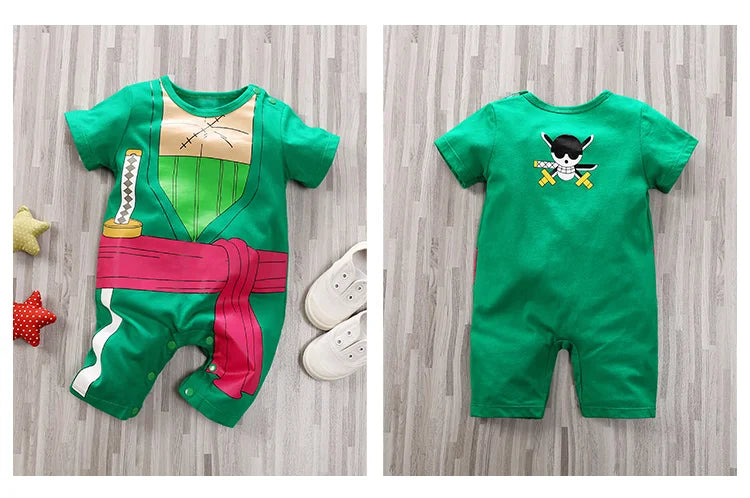 Anime Style Baby Summer Romper