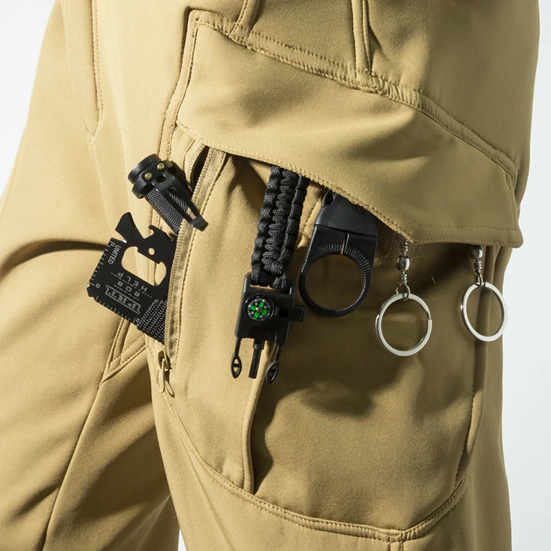 City Fleece Cargo Hiking Pants