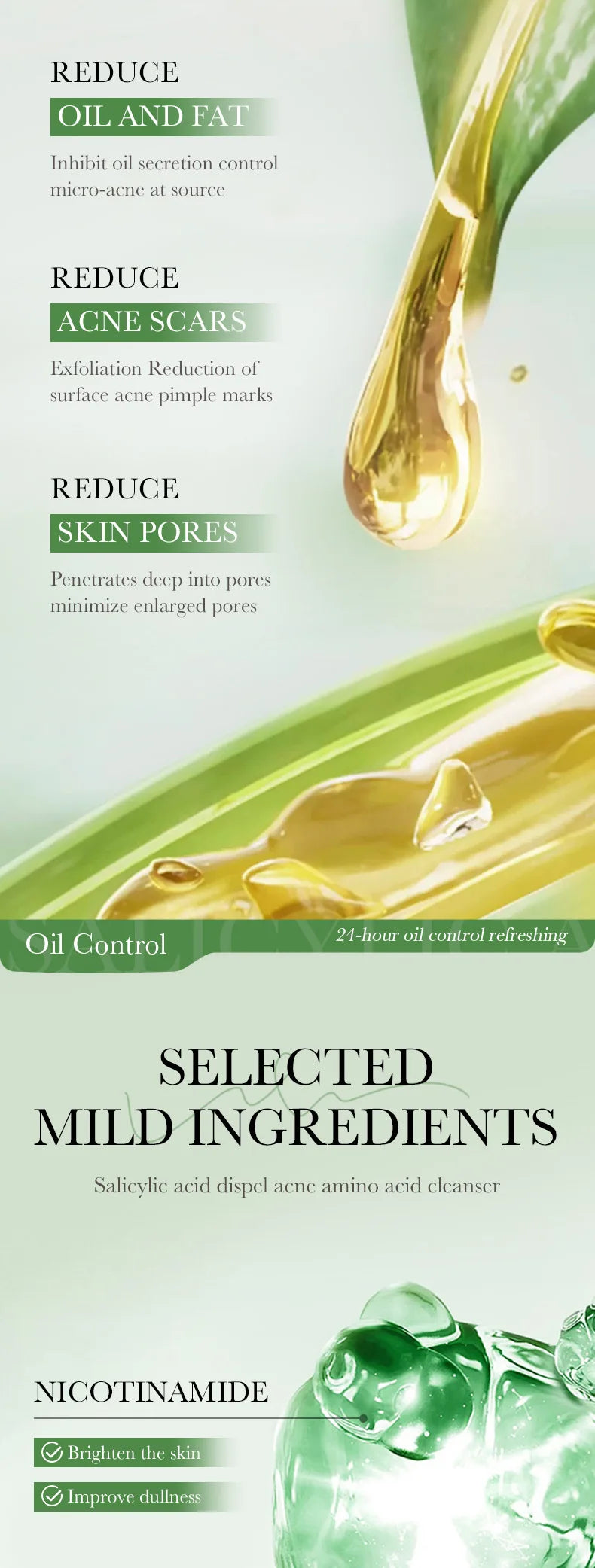 Salicylic Foam Facial Cleanser Wash