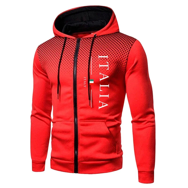 Autumn Winter Popular Men's Tracksuit Zipper Hoodie and Sweatpants Urban Casual Sporty Jogging Suit Male Daily Training Outfits