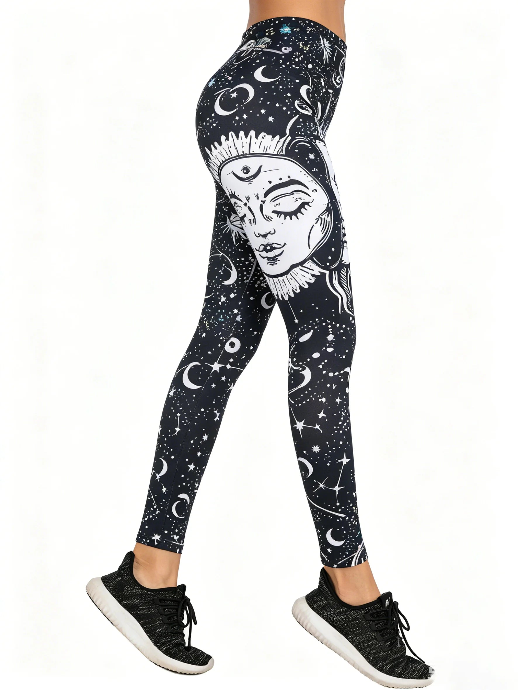 Leggings for Women - Soft Athletic Tummy Control Yoga Pants for Cycling Dance Tights