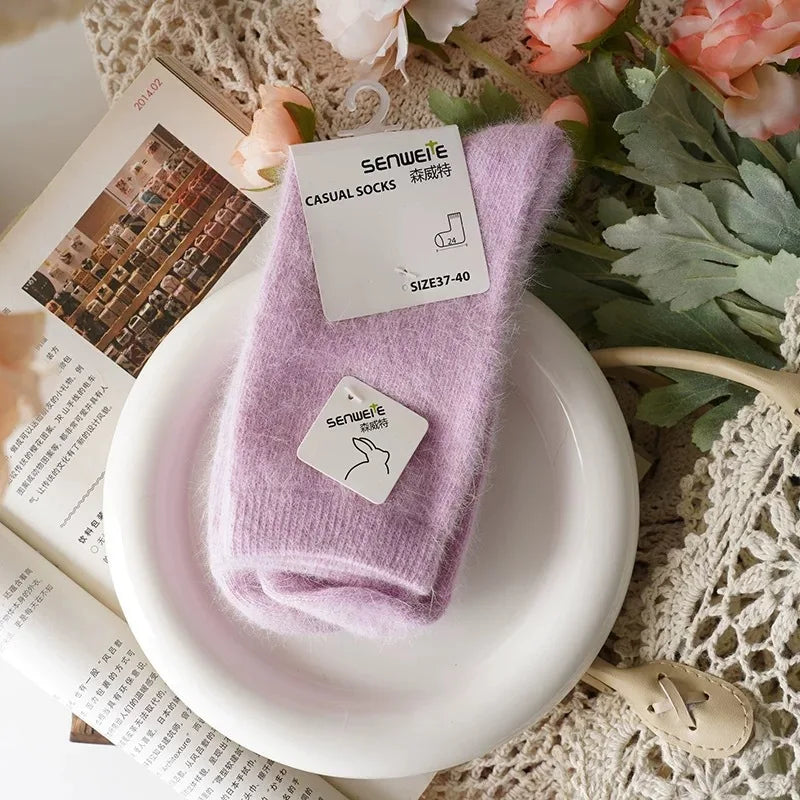 Plush Winter Mid Tube Socks