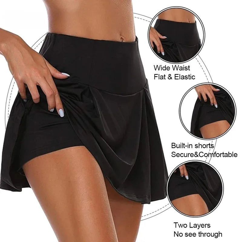 Casual Sport Shorts Skirts Running Shorts Women Summer Breathable Sweat Sexy High Waist Short PANT Outdoor Jogger Shorts