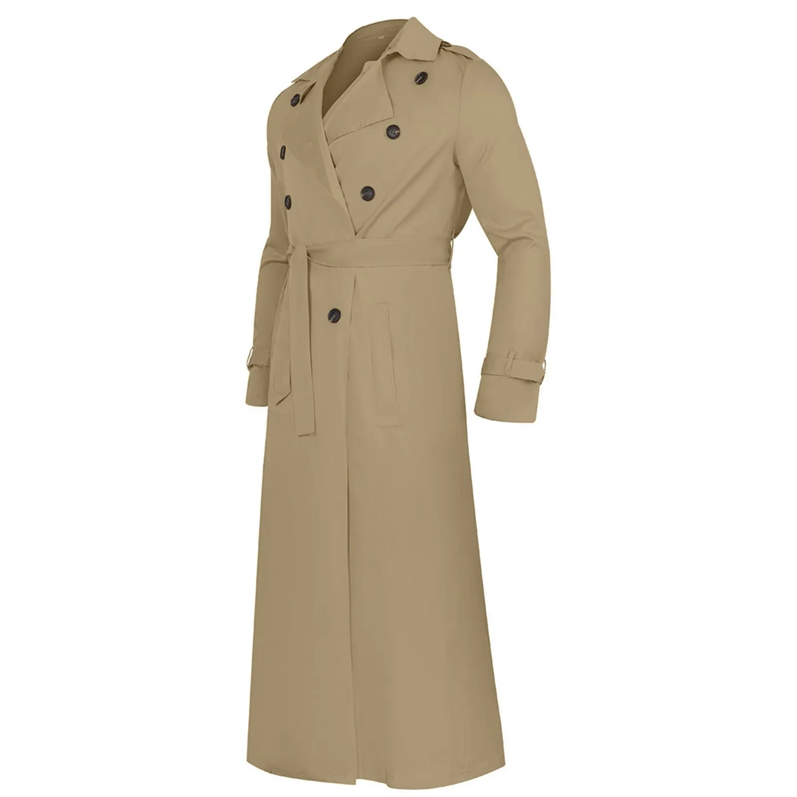 Full Length Single Breasted Trench
