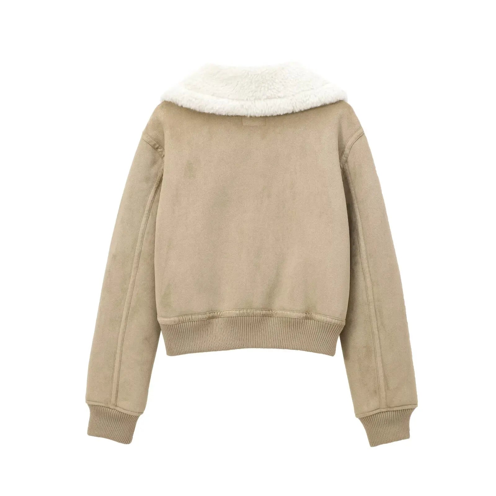 Reversible Fleece Streetwear Winter Jacket