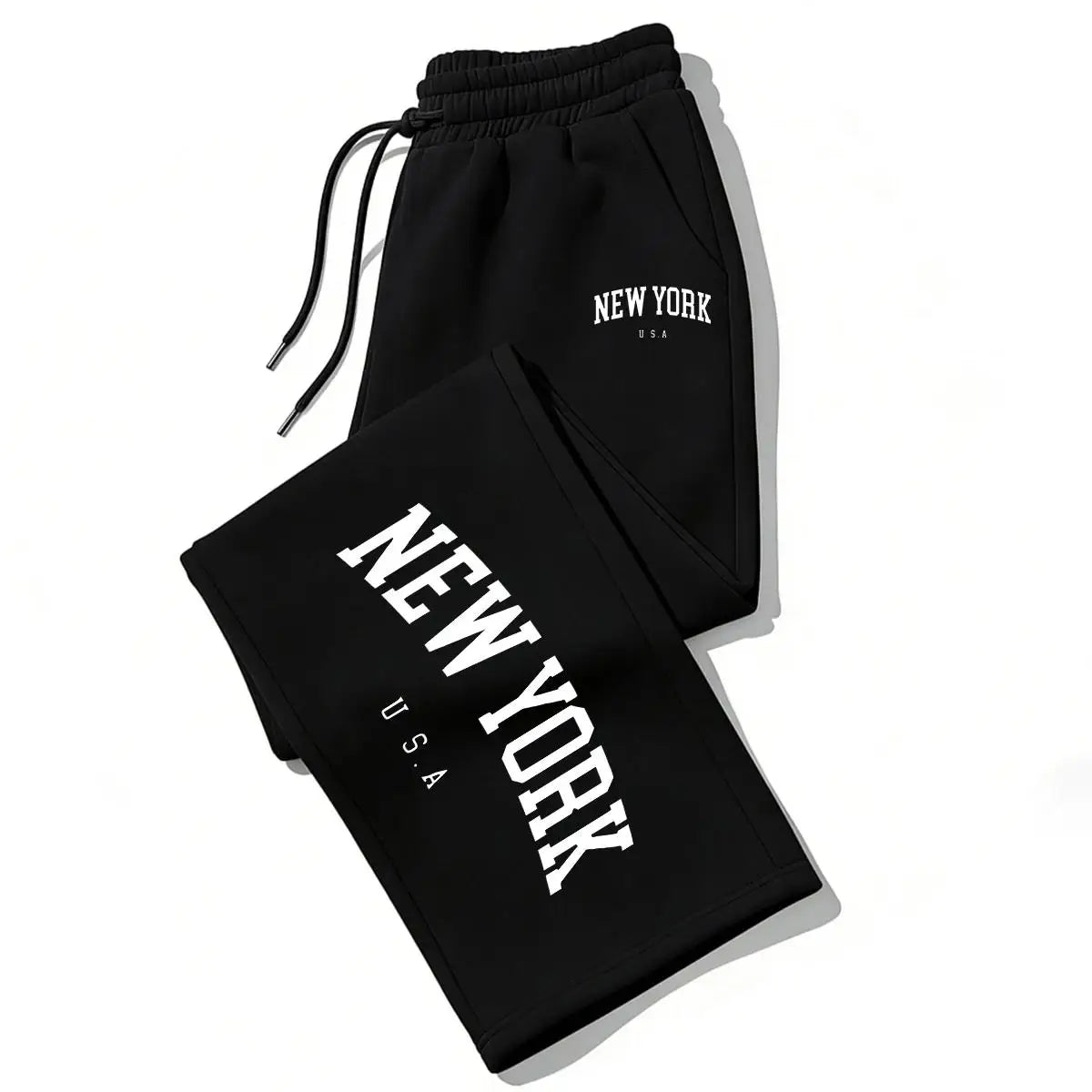 2026 NEW YORK Printed Jogger Pants for Men & Women High Quality Breathable Sweatpants for Running Casual Wear