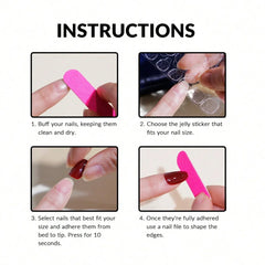10 Pieces of Hand-Pressed Almond-Shaped Nails, Beautiful False Nails, Featuring Black Swirl Punk Stars, Suitable for Women